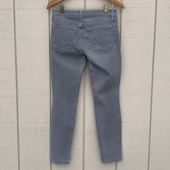 VINCE Waxed Crop Gray Skinny Jeans - Picture 4 of 16